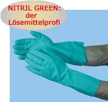 p-protect NITRIL GREEN Handschuhe