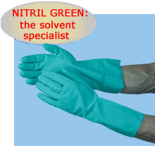 p-protect NITRIL GREEN Handschuhe